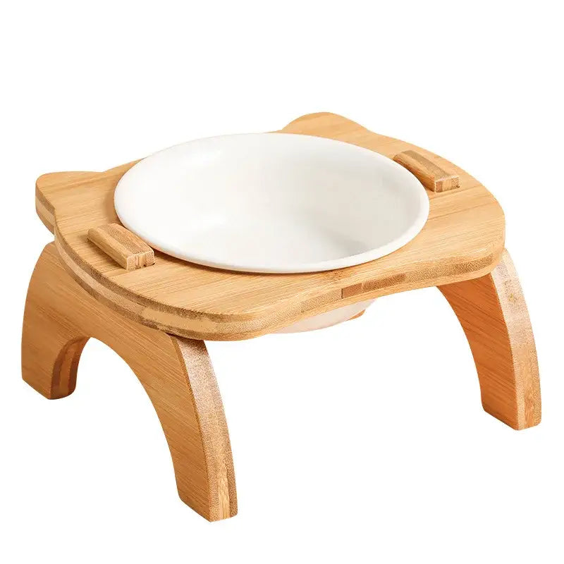 Gamelle Pour Chat Surélevée - Céramique une assiettes
