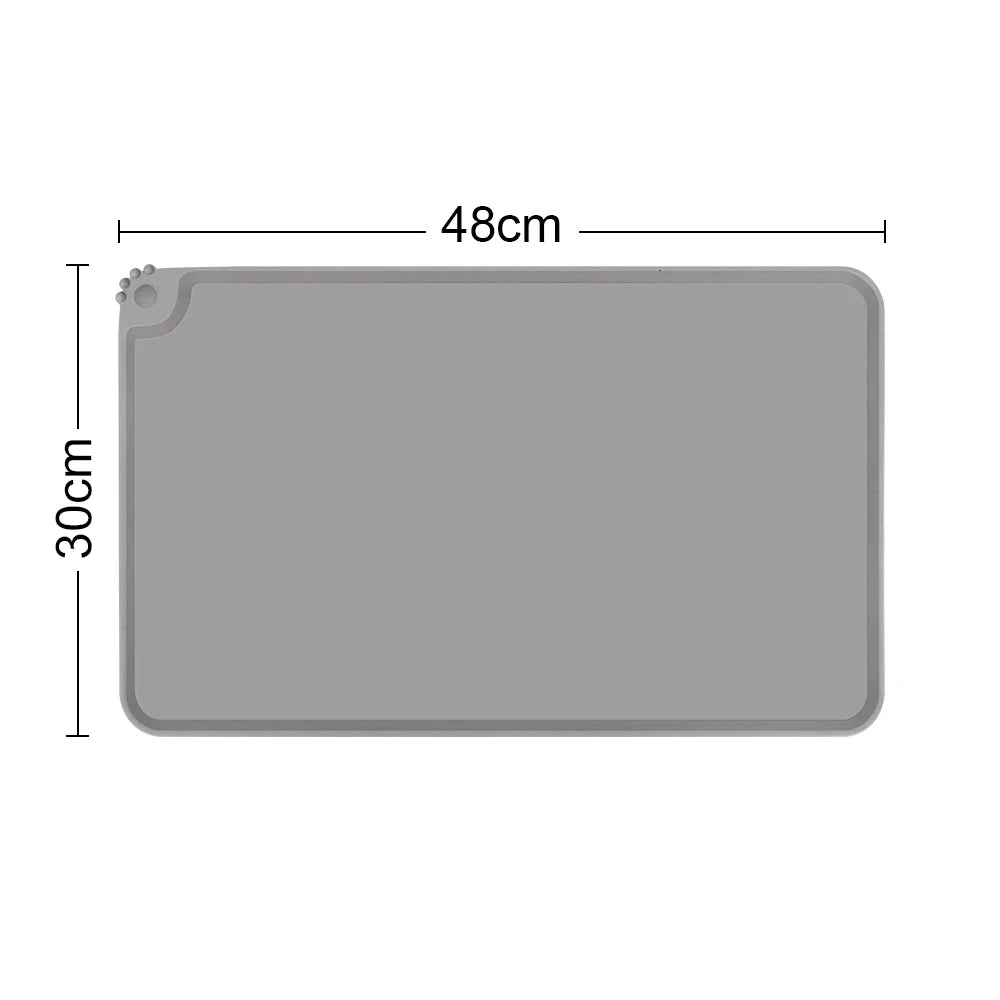 Gamelle surélevée pour 3 chat bols en acier inoxydable