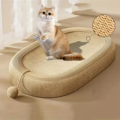 Griffoir Lit en Sisal pour Chat
