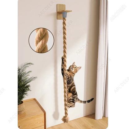 Corde d’Escalade Murale pour Chat