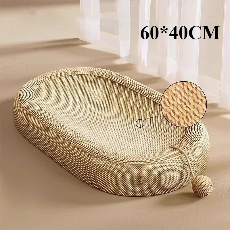 Griffoir Lit en Sisal pour Chat