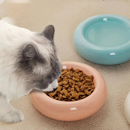 gamelle bleu rose jaune noir ou blanc anti renversement 