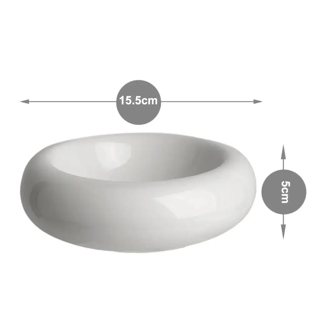 Gamelle en Céramique Design - Blanc