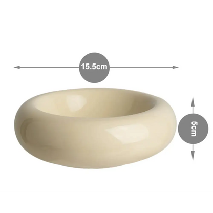 Gamelle en Céramique Design - Jaune