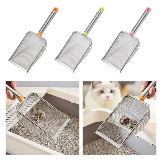 Pelle à Litière Chat en Métal